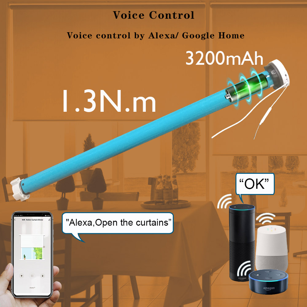 Boyarca 1.3N.m แบตเตอรี่ Tuya  - Smart Home Youtube บทวิจารณ์และราคา