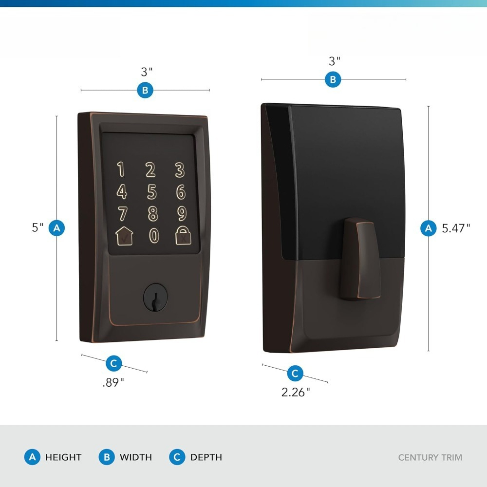 สมาร์ทไวไฟเดดโบลท์ คีย์แพดหน้า - Airbnb Smart Home บทวิจารณ์และราคา