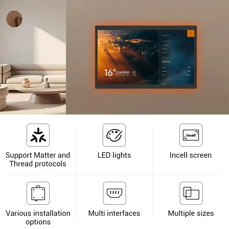 แผงควบคุมบ้านอัจฉริยะระบบแอนดร - Smart Home Hotel บทวิจารณ์และราคา