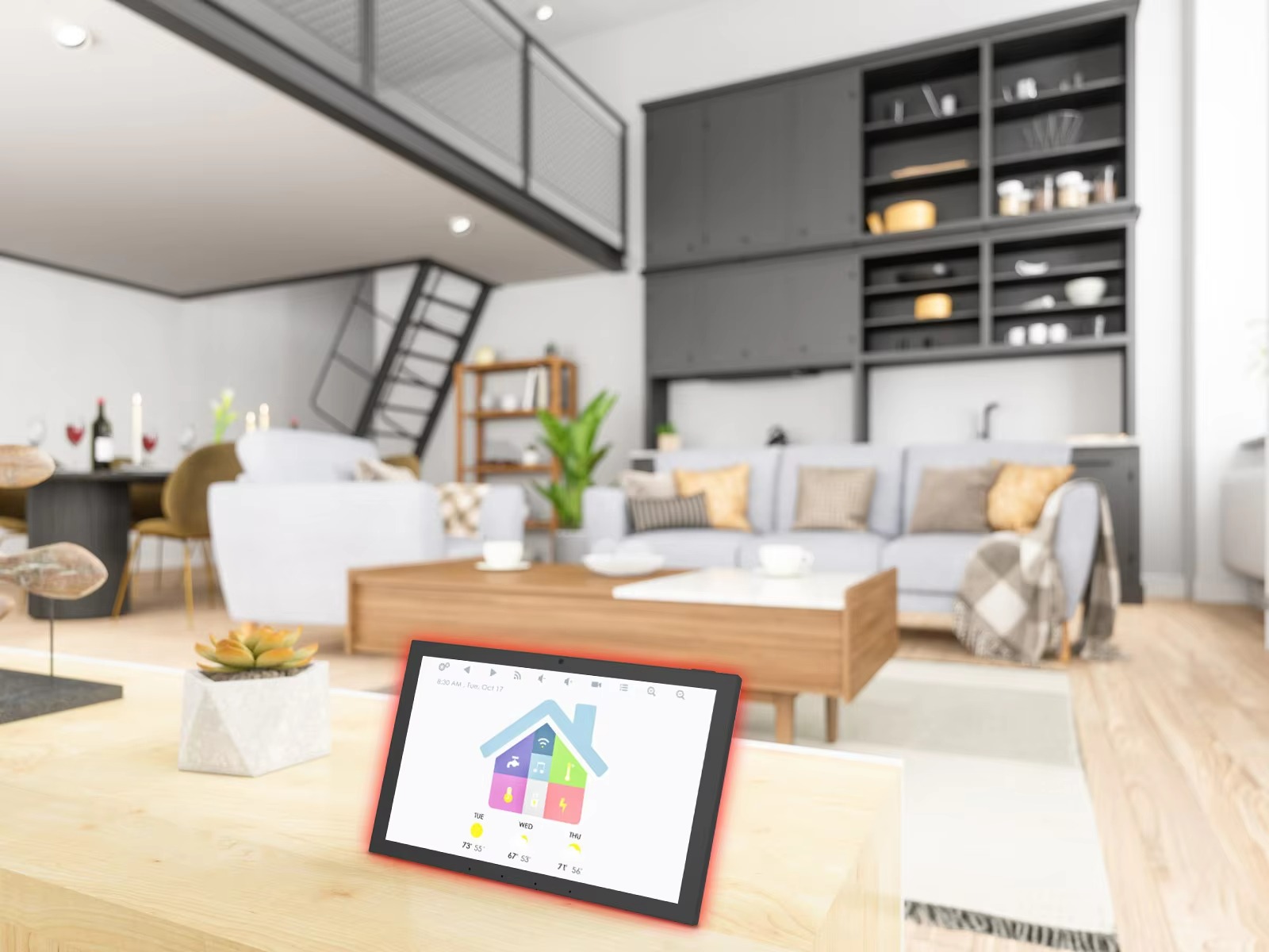 แผงควบคุมบ้านอัจฉริยะระบบแอนดร - Smart Home Hotel บทวิจารณ์และราคา